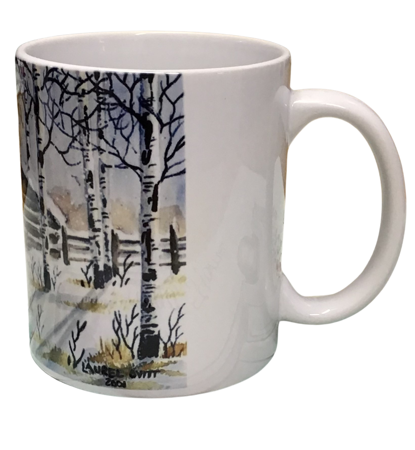 Cabin- Montana Artist - Laurel Ovitt - 11oz Mug