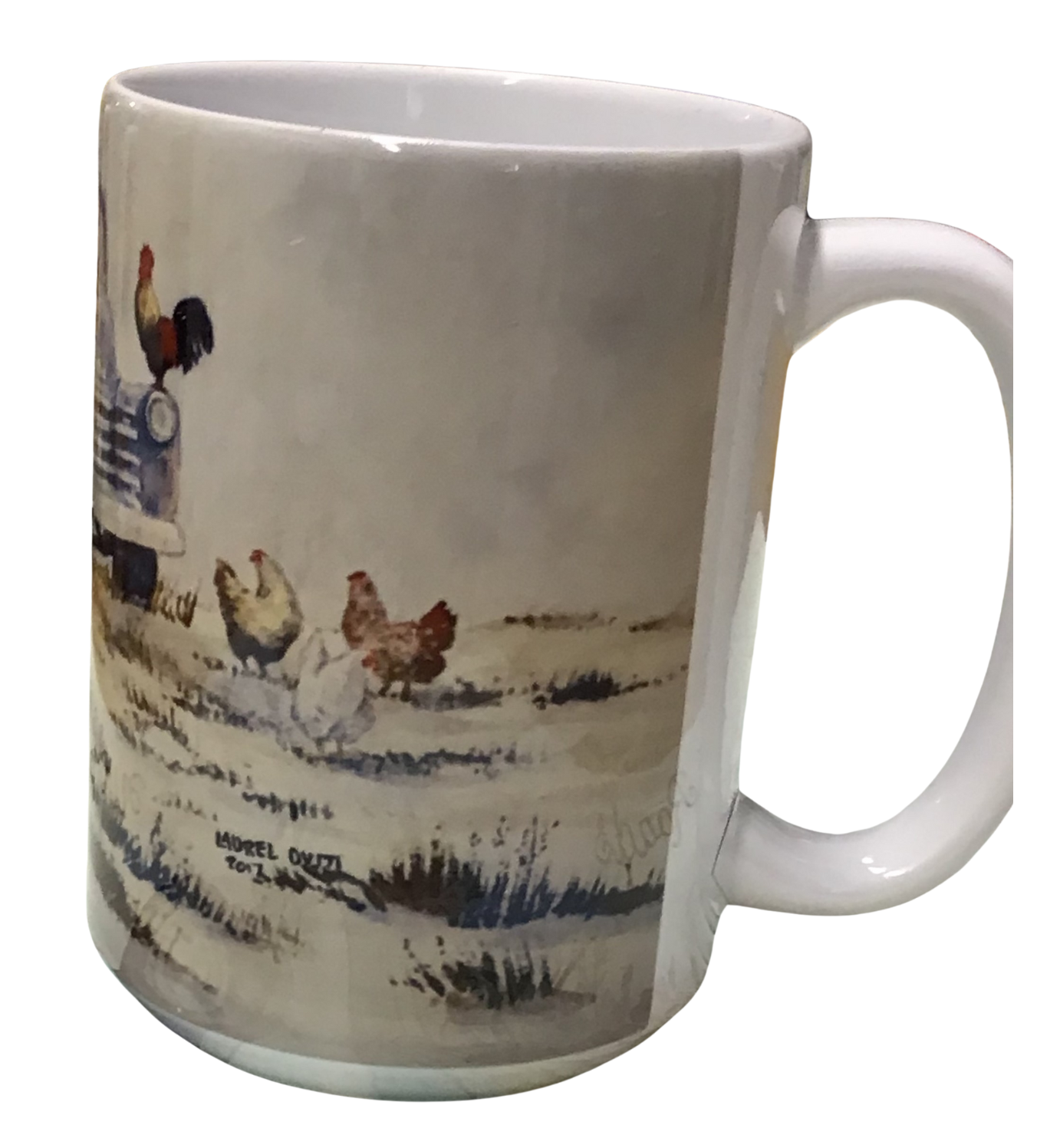 Truck -Montana Artist-Laurel Ovitt-15oz Mug