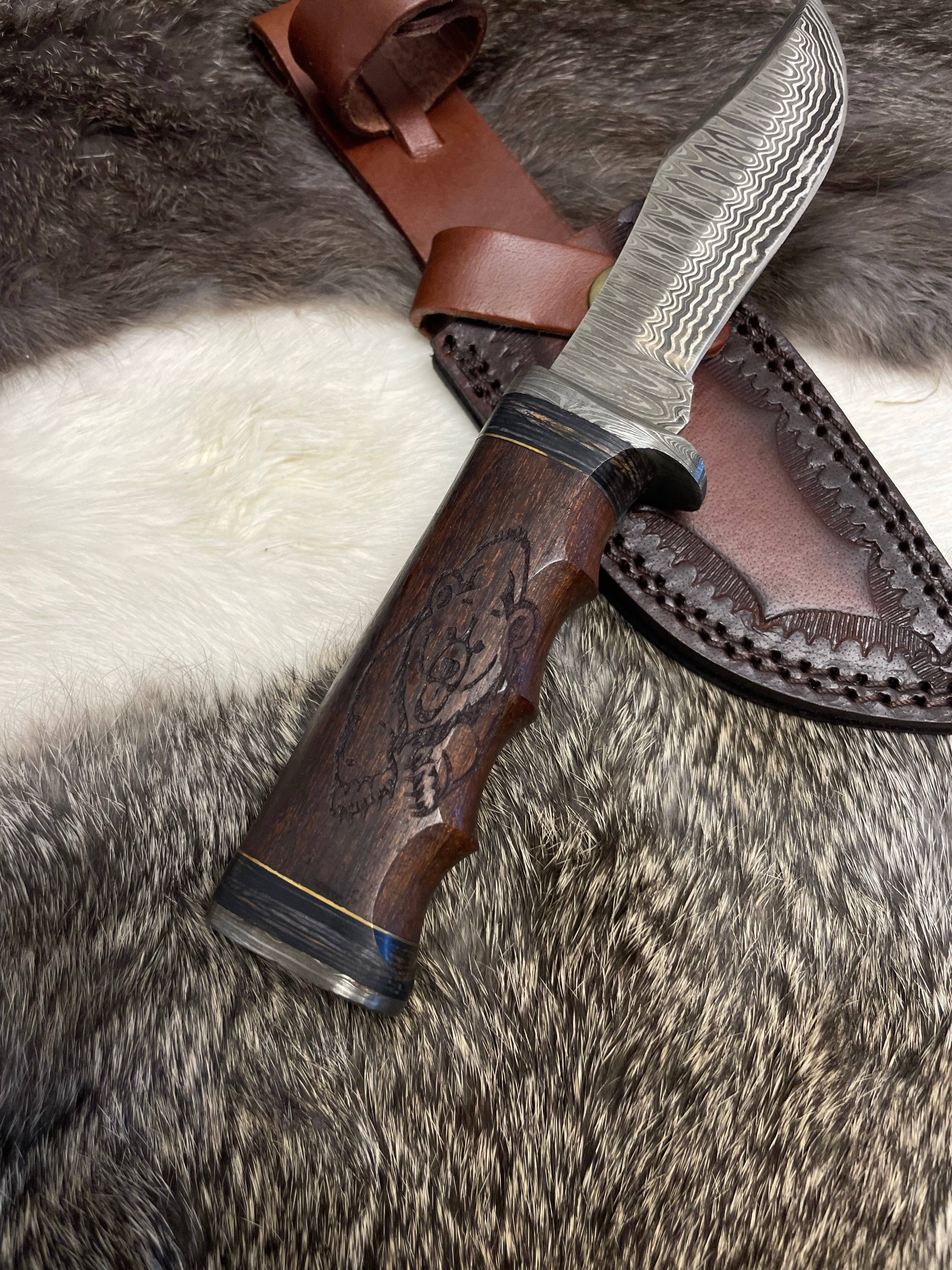 Grizzly Timberline Damascus Knife Damascus Knife  (Compact)