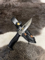 Damascus Knife TK-098 -Lunar Guardian   (Compact)
