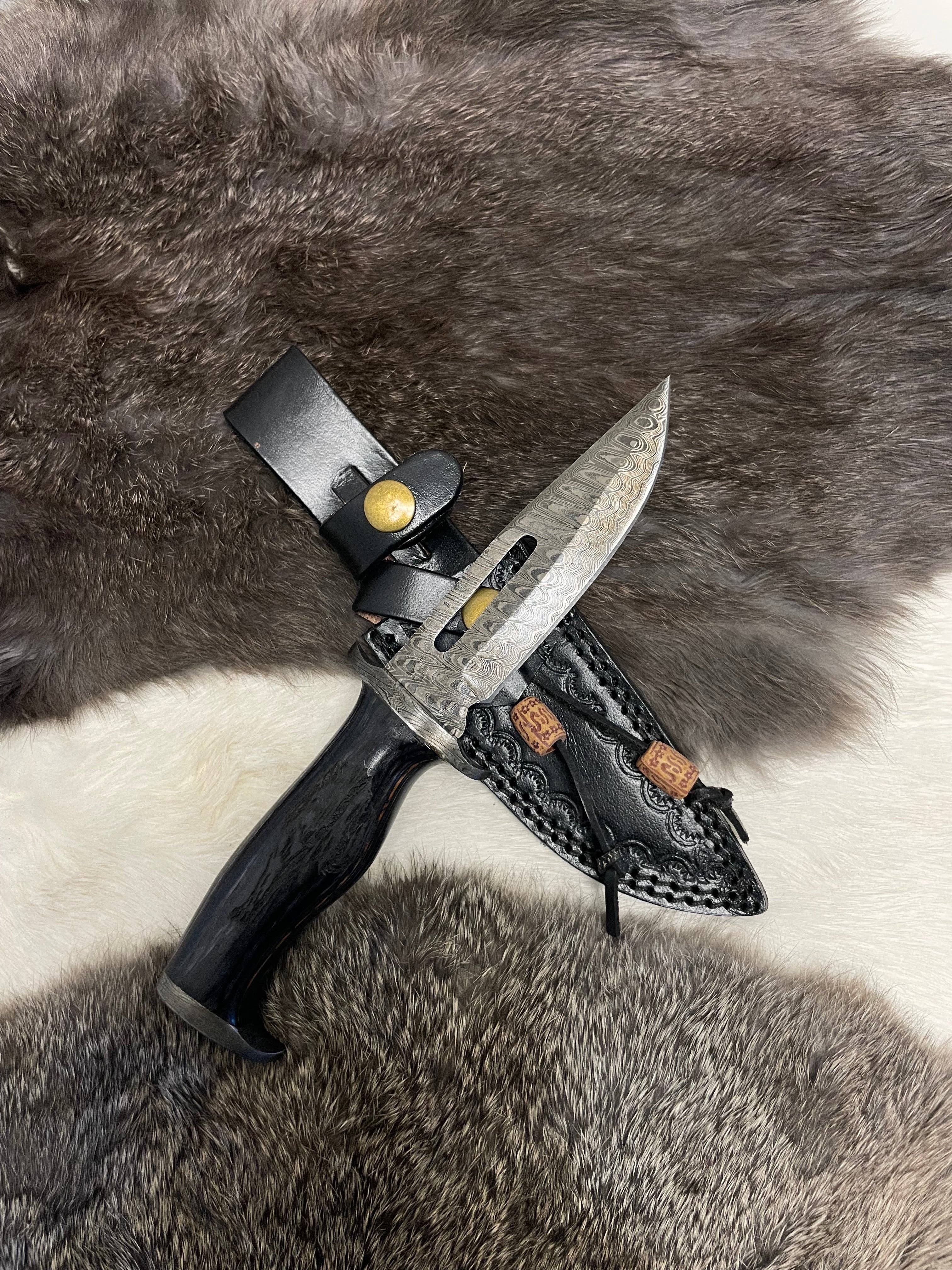 Damascus Knife TK-098 -Lunar Guardian   (Compact)