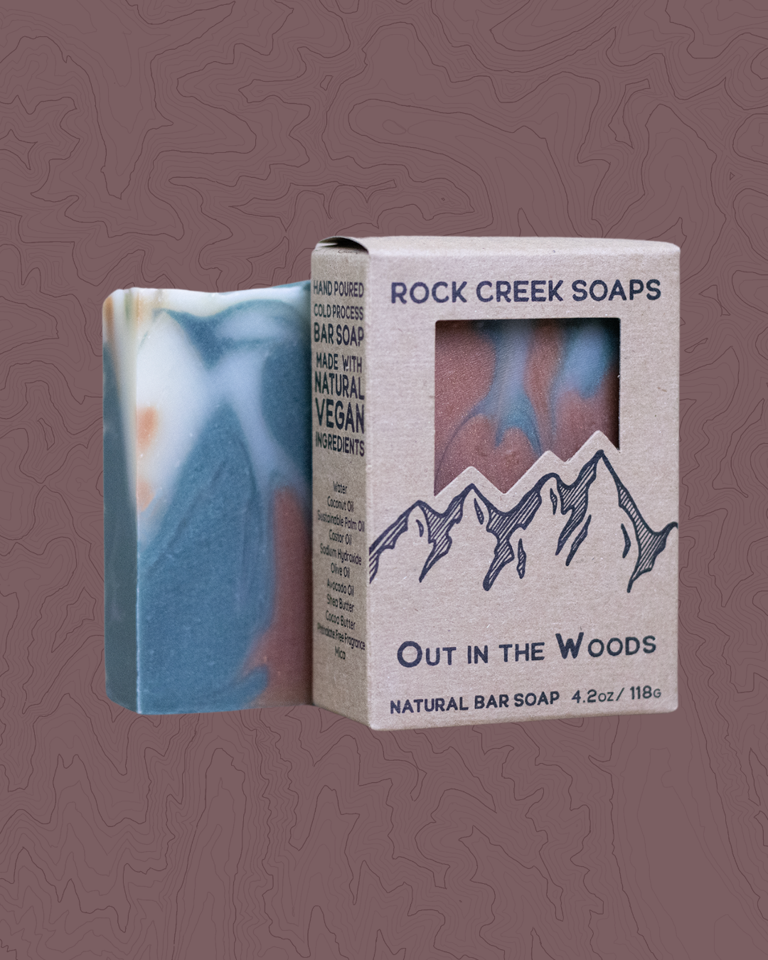 Out in the Woods Bar Soap | Deep Forest & Crisp Air