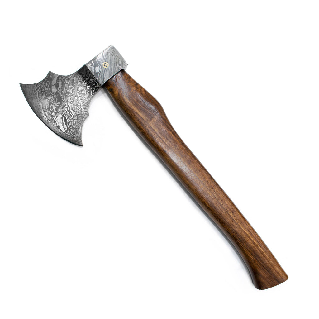 Damascus Steel all around camping knife AX- 0 0 1
