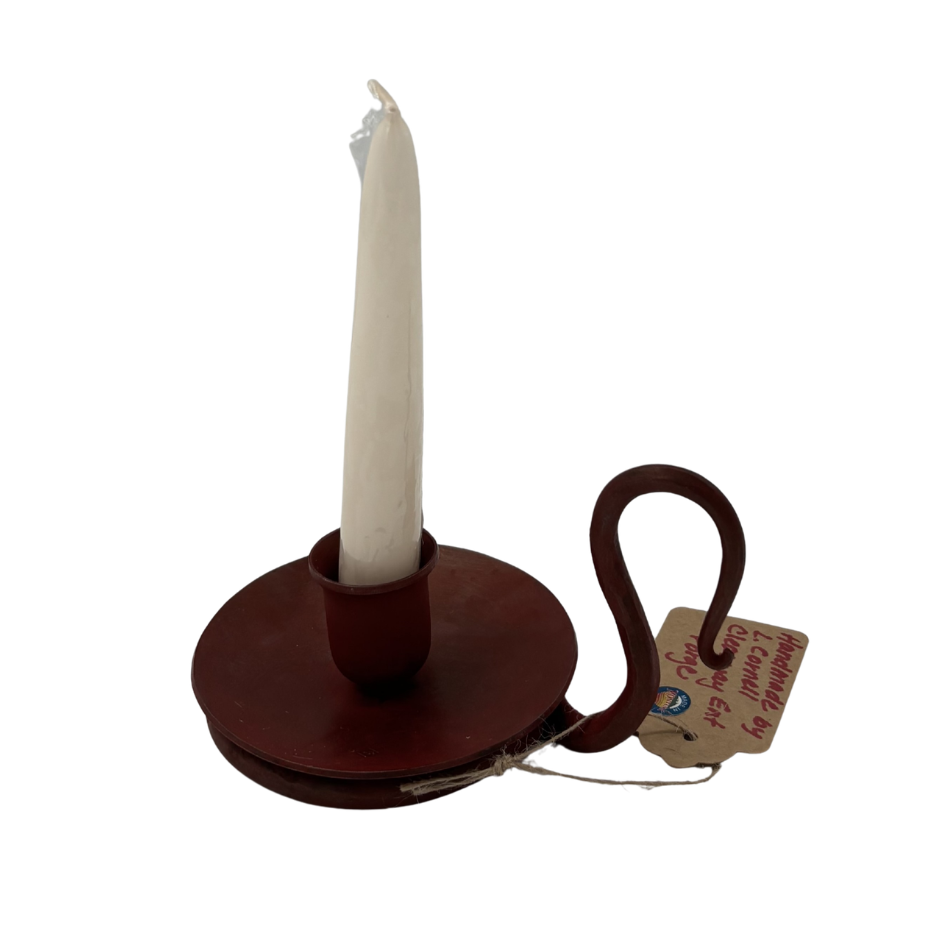 Forged Hancrafted Candle Holders