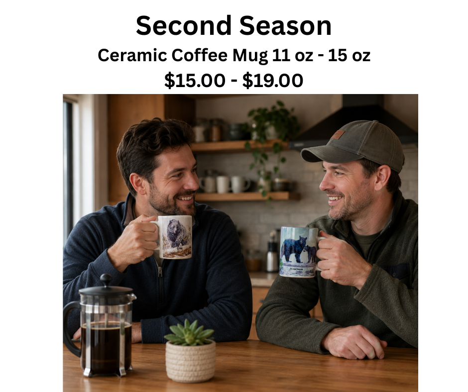 Second Season - Montana Artist - Laurel Ovitt - 15oz Mug