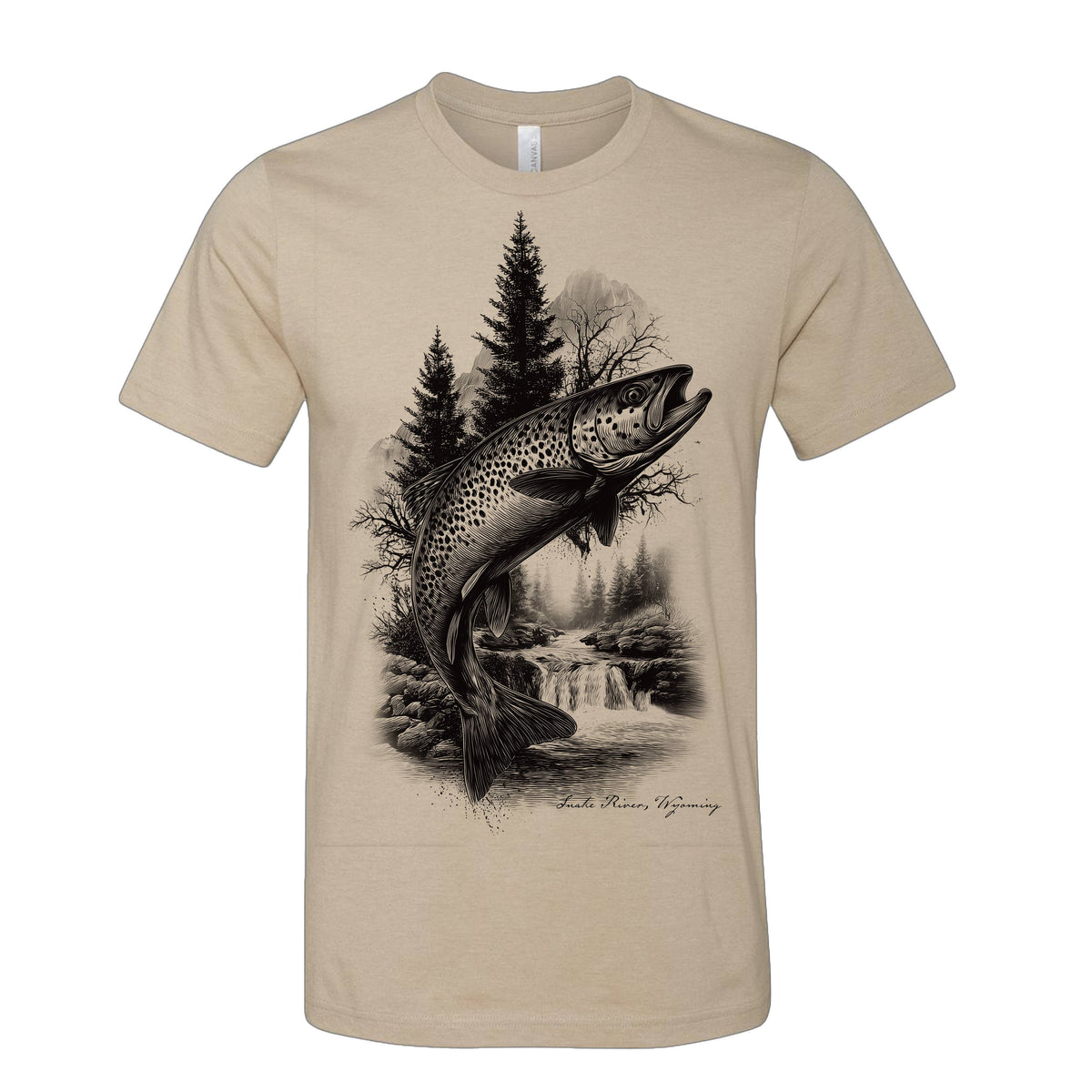 Trout River Wilderness Graphic T-Shirt