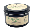 Mountain Trail - 6 oz Black Matte Candle Tin: 6 oz