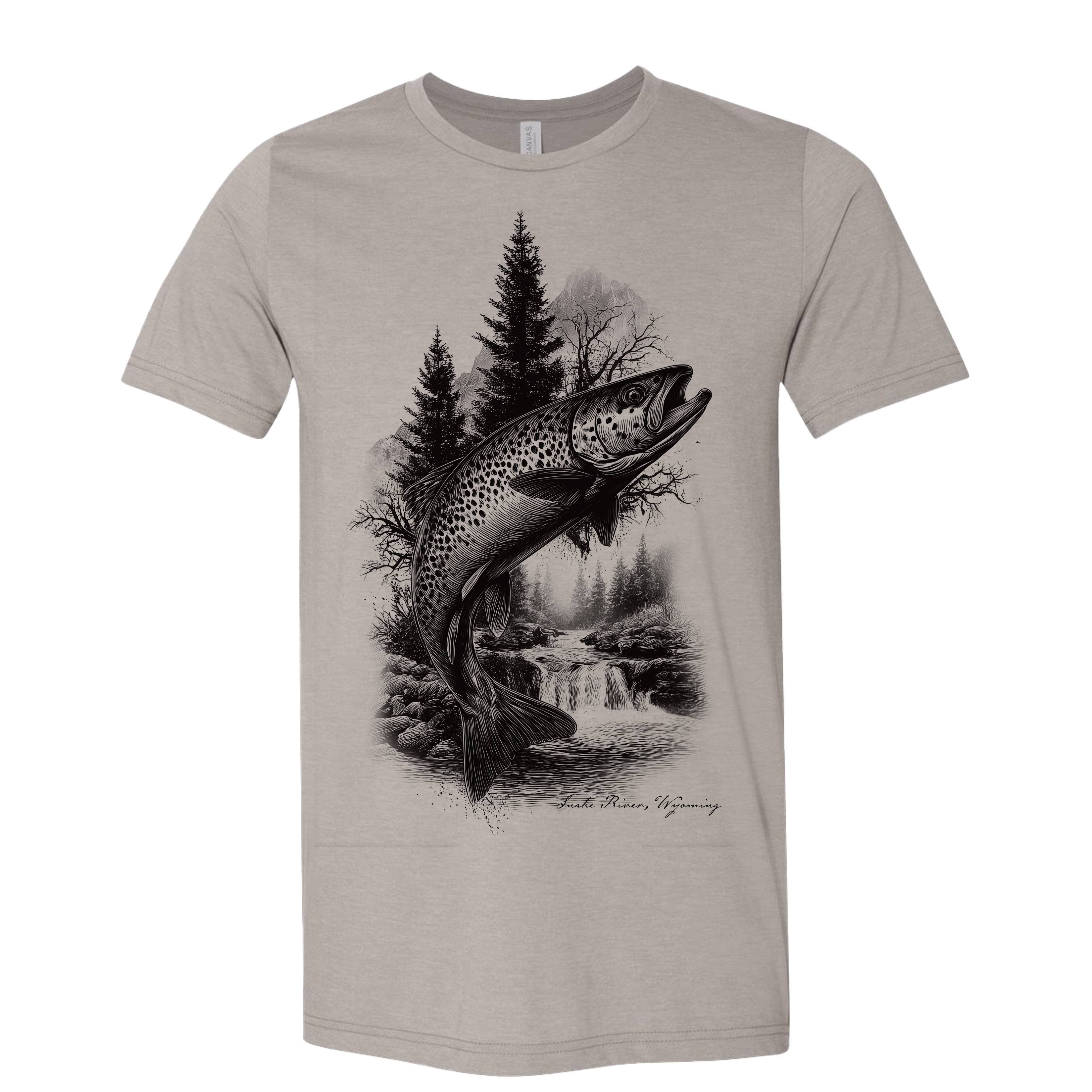 Trout River Wilderness Graphic T-Shirt