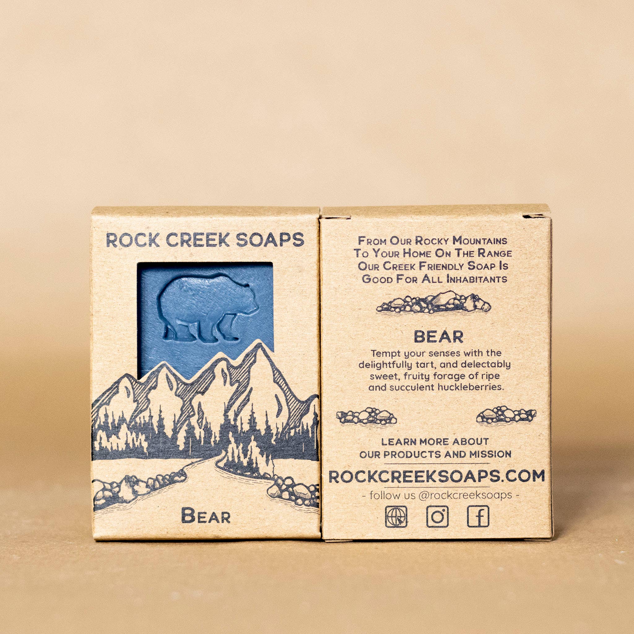 Bear Bar Soap: Huckleberry