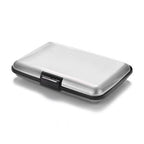 Metal RFID Blocking Wallet Credit Card Holder Case: Brown