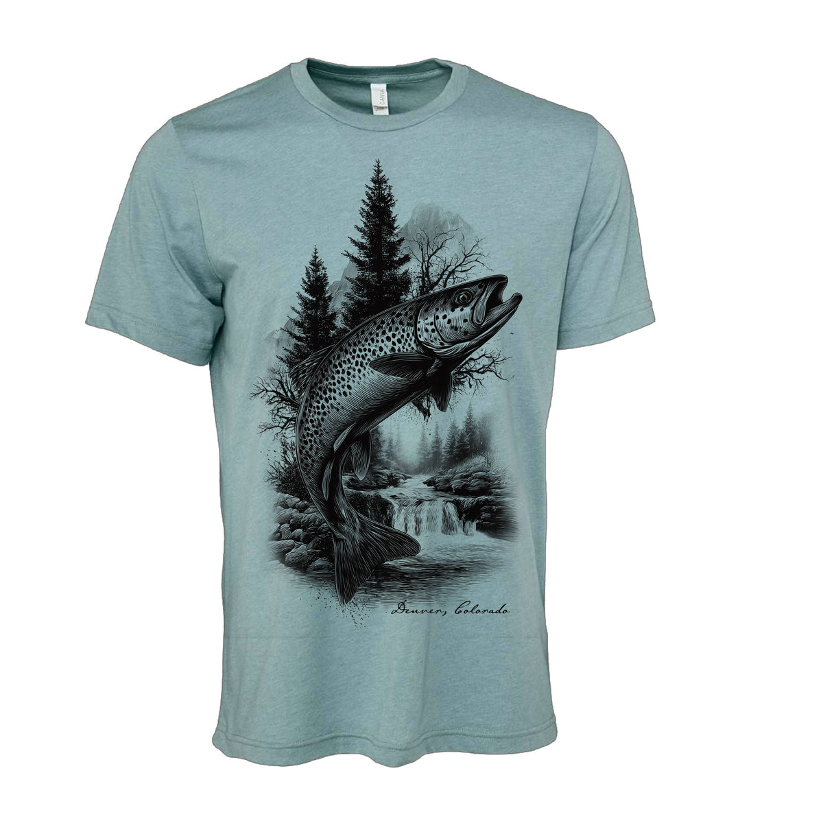 Trout River Wilderness Graphic T-Shirt
