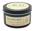 Backroad - Black Matte Candle Tin: