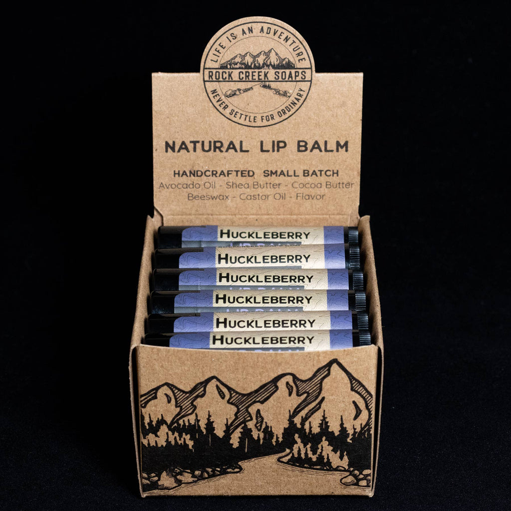 LIP BALM | Huckleberry | with POP Display