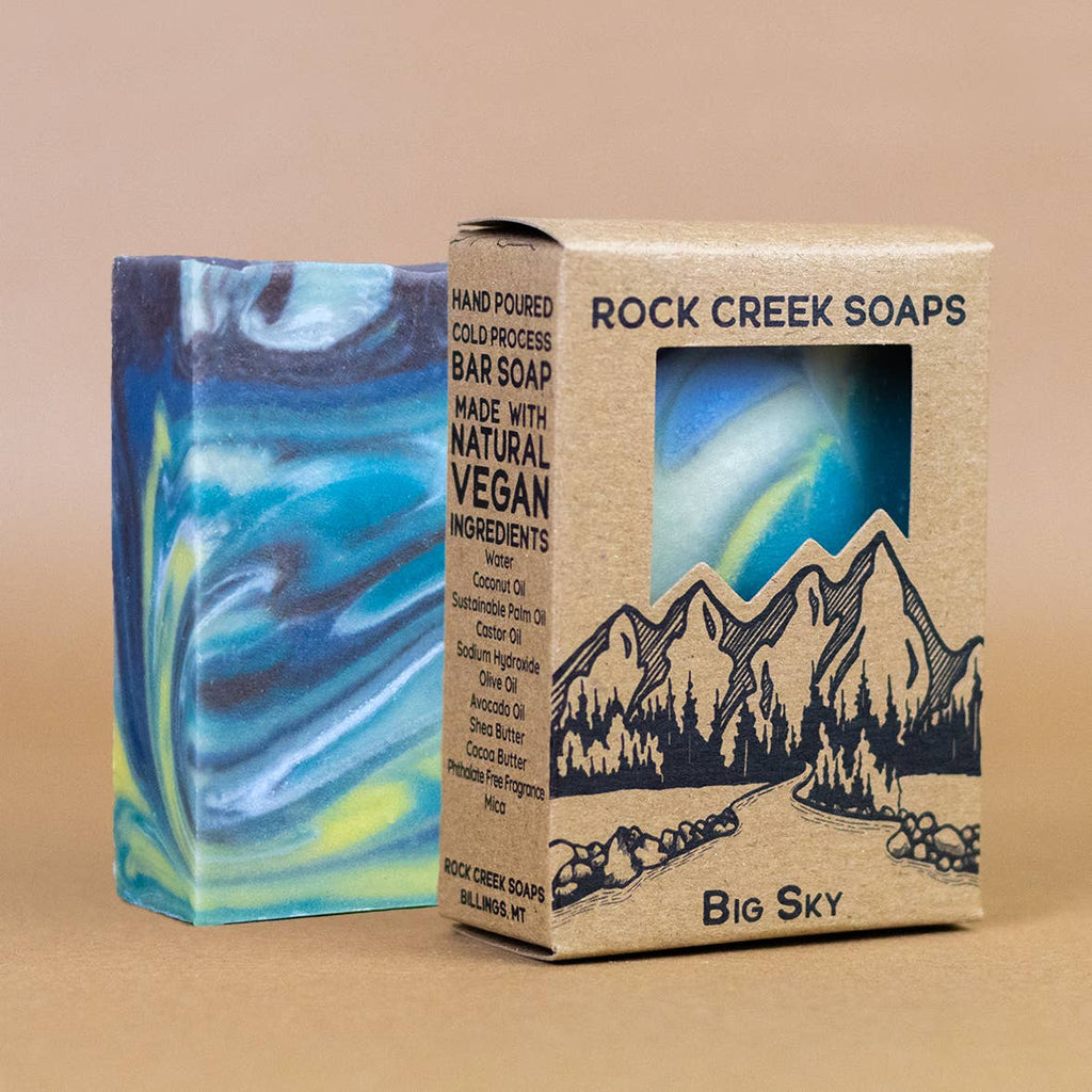 Big Sky Bar Soap | Fresh Air, Cotton & Earth