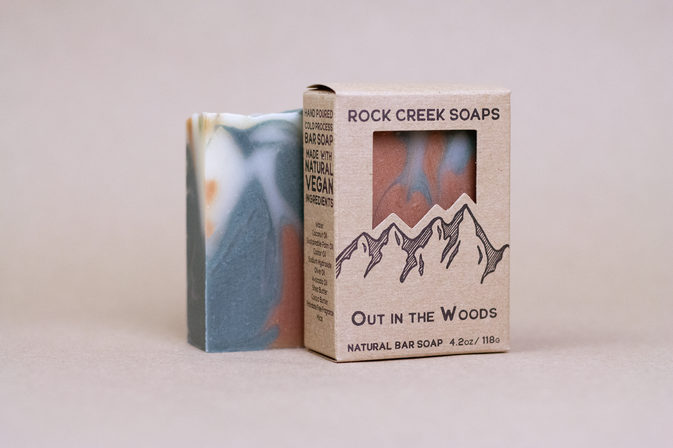 Out in the Woods Bar Soap | Deep Forest & Crisp Air