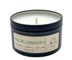 Huckleberry -Black Matte Candle Tin: