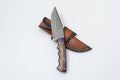 Damascus Hunter Knife - Ironfang