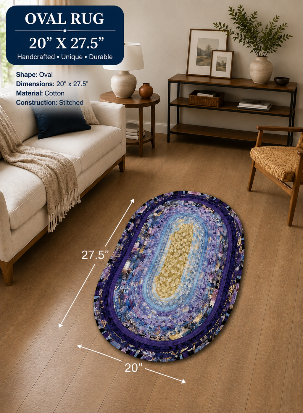 Mystic Meadows - Handmade Rug