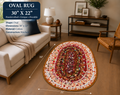 Fall Apples Handmade Rug