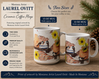 Fall Visistors Coffee Mugs - Montana Artist Laurel Ovitt