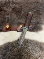 Grizzly Timberline Damascus Knife Damascus Knife  (Compact)