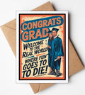 Funny Cards, College or High School Graduation Cards for Him