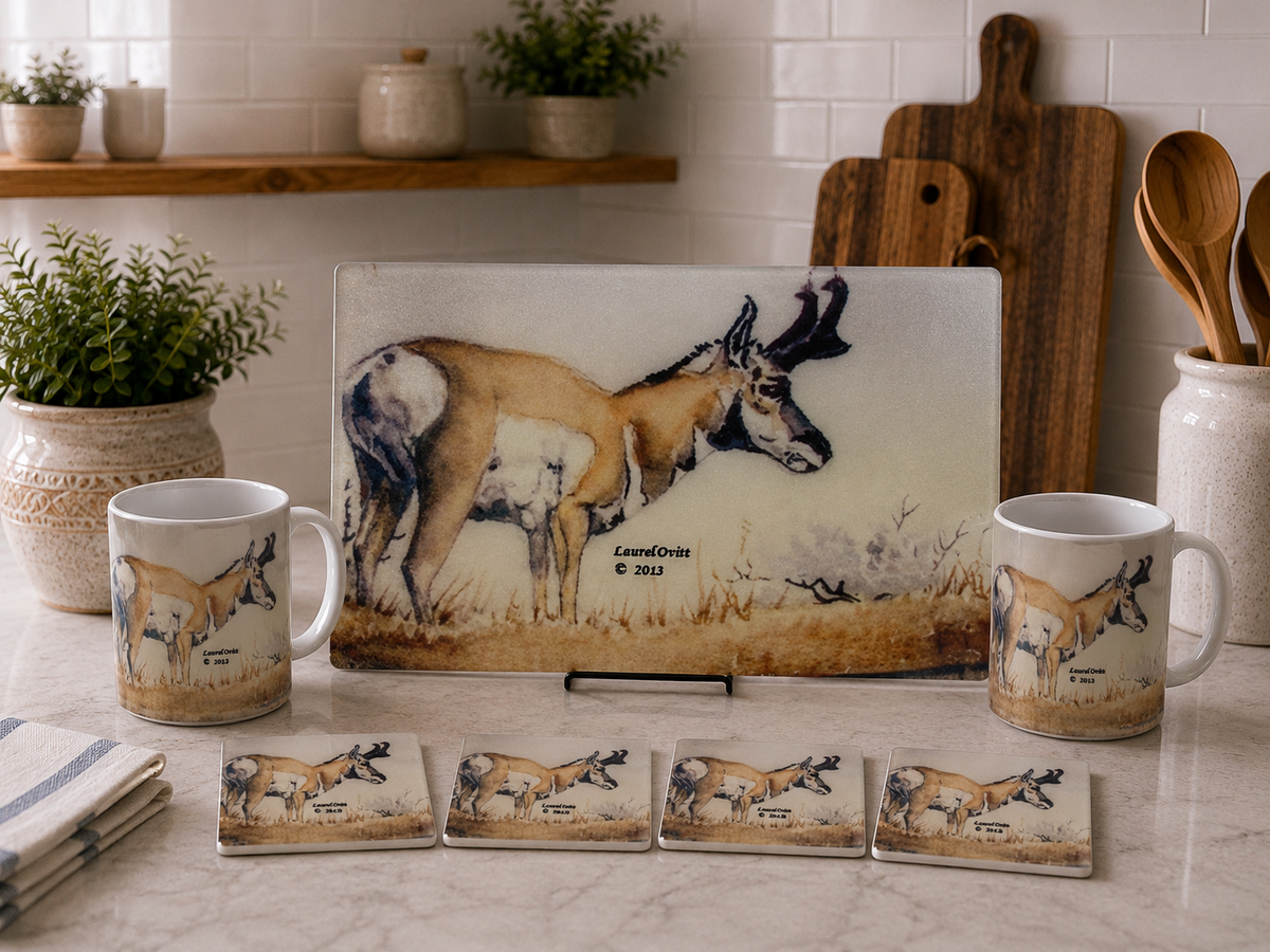Kitchen Gift Set – Montana Artist Laurel Ovitt