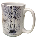 Aspen - Montana Artist - Laurel Ovitt - 15oz Mug