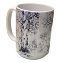 Aspen Coffee Mugs - Montana Artist Laurel Ovitt