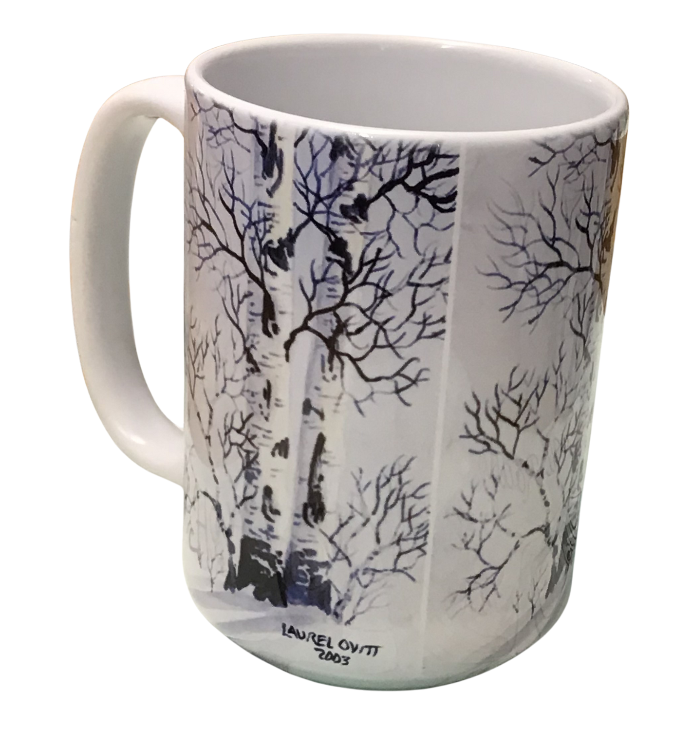 Aspen - Montana Artist - Laurel Ovitt - 15oz Mug