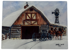 Barn Cutting Board
