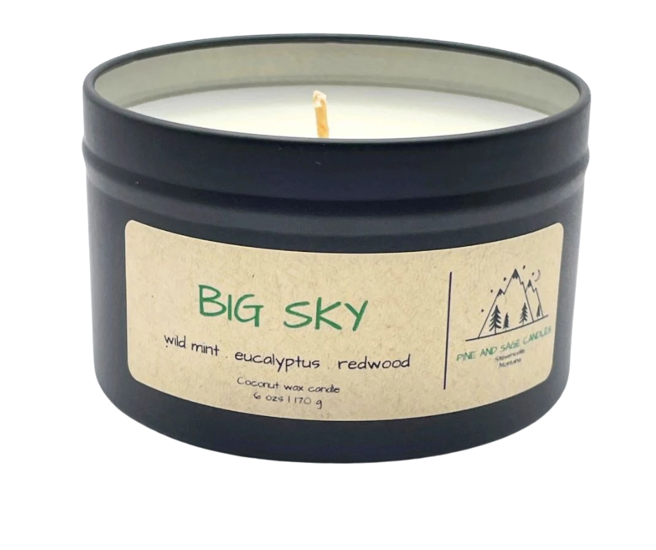 Pine and Sage - 6 oz Candles