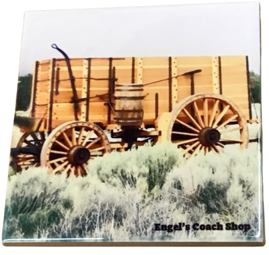 Borax Wagon Ceramic Coasters