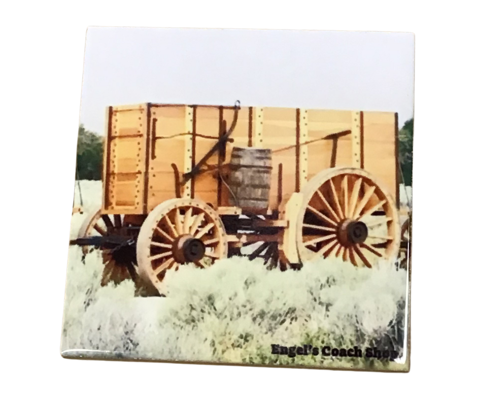 Borax Wagon Ceramic Coasters
