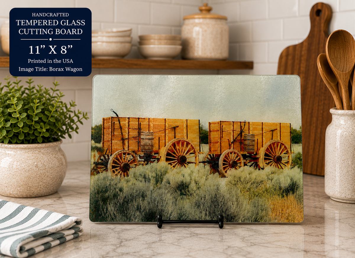 Cutting Boards - Small Western - Tempered Glass