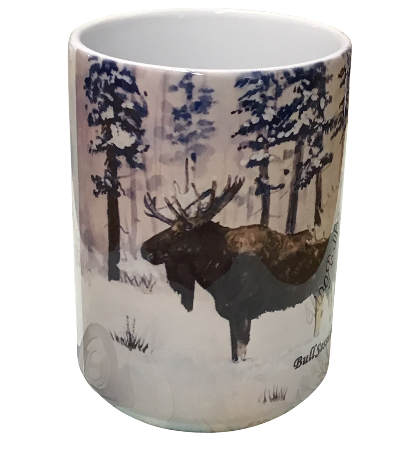 Bull Session -  Montana Artist - Laurel Ovitt - 11oz Mug