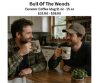 Bull of the Woods -  Montana Artist - Laurel Ovitt - 15oz Mug