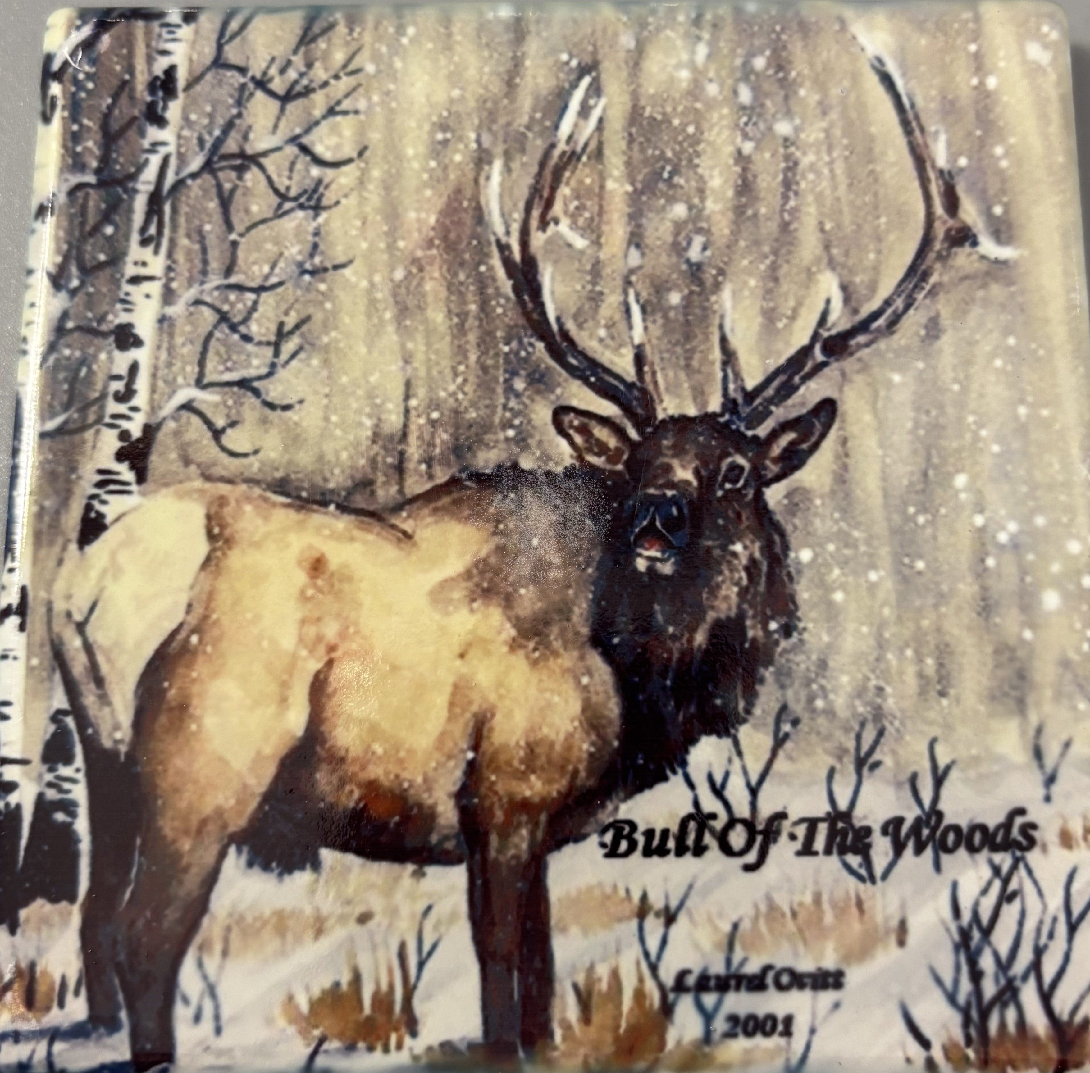 Elk Ceramic Coasters