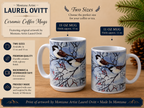 Chickadees - Montana Artist - Laurel Ovitt - 11oz Mug