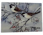 Chickadee Cutting Board
