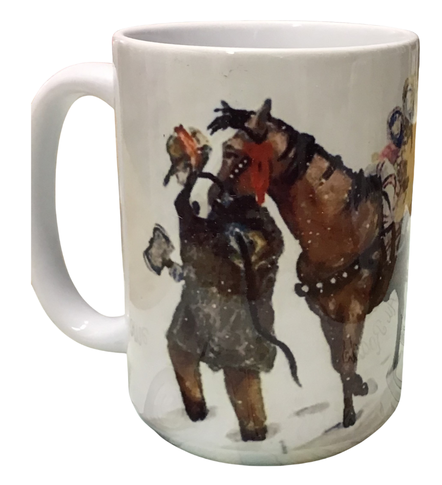 Christmas - Montana Artist - Laurel Ovitt - 15oz Mug
