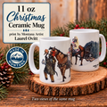 Coffee Mugs - Christmas  (Montana Artist Laurel Ovitt)
