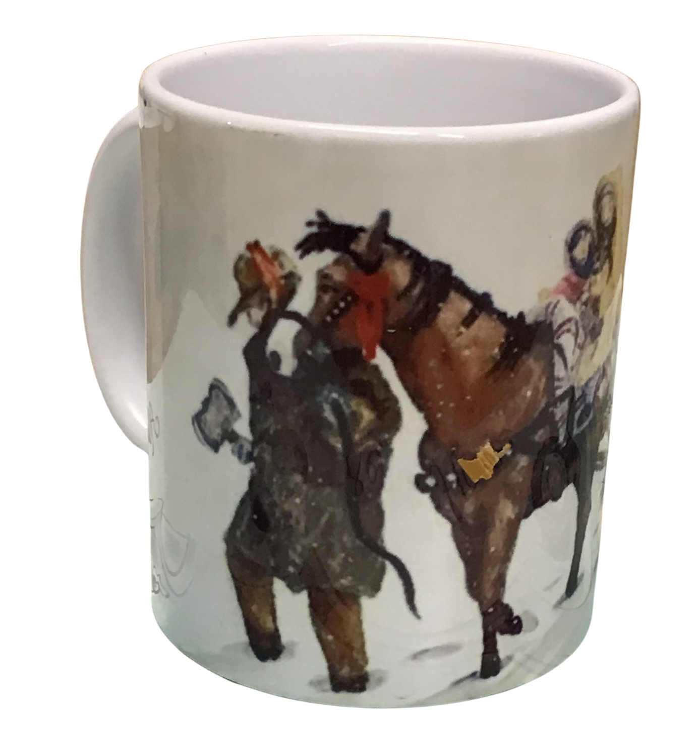 Christmas - Montana Artist - Laurel Ovitt - 11oz Mug
