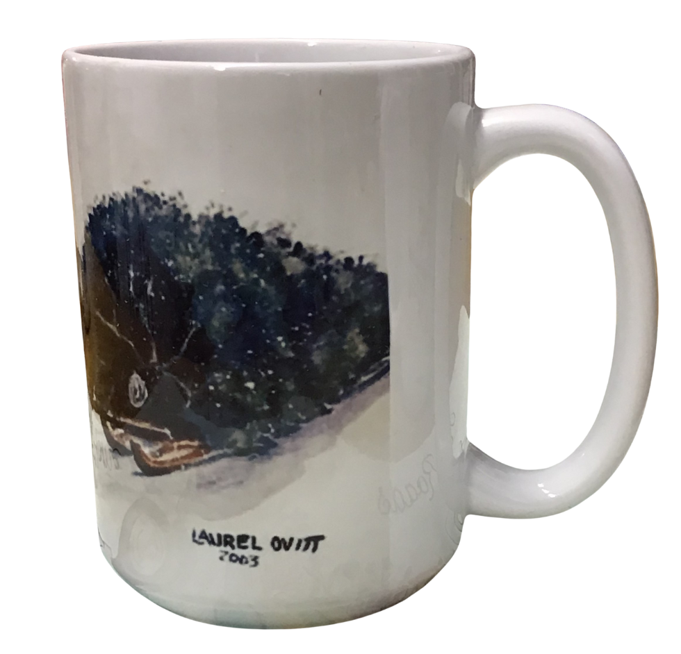 Christmas - Montana Artist - Laurel Ovitt - 15oz Mug