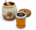 Yellowstone Ceramic Honey Pot