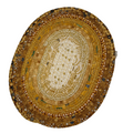 Gold Platter Rug