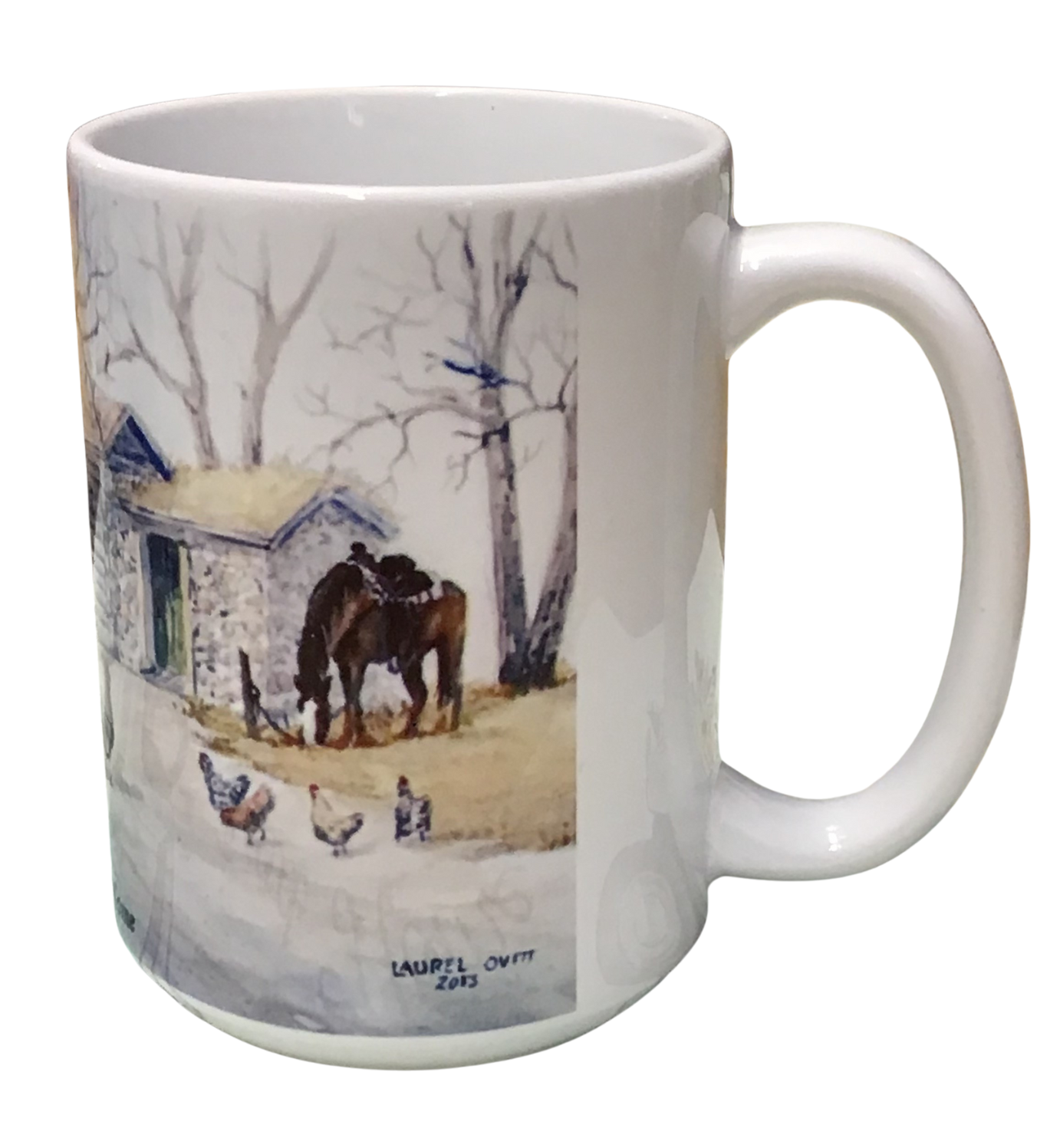 Home Sweet Home- Montana Artist - Laurel Ovitt - 15oz Mug