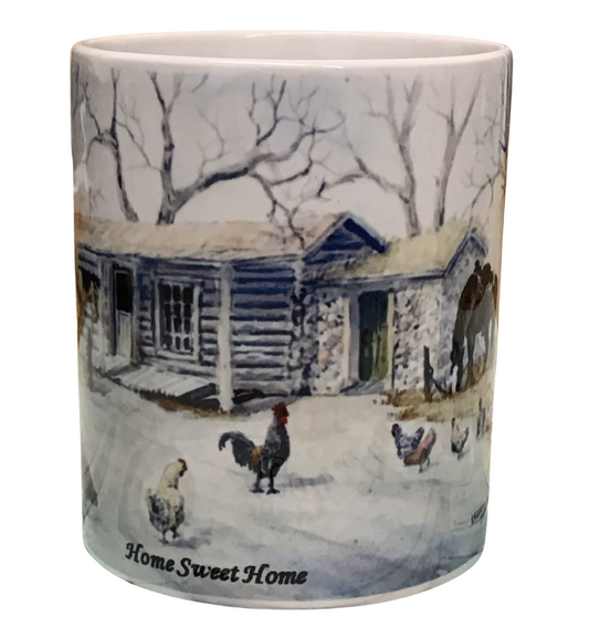 Home Sweet Home- Montana Artist - Laurel Ovitt - 11oz Mug