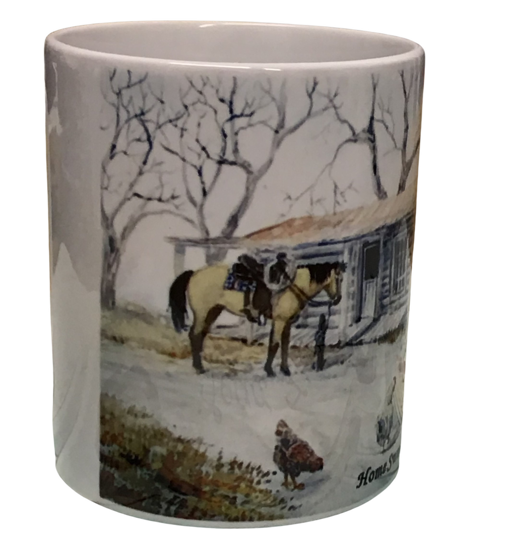Home Sweet Home- Montana Artist - Laurel Ovitt - 11oz Mug