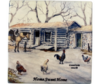 Home Sweet Home Ceramic Coaster